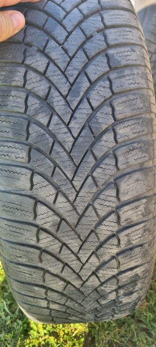 Felgi aluminiowe Mazda + 4 opony zimowe Bridgestone