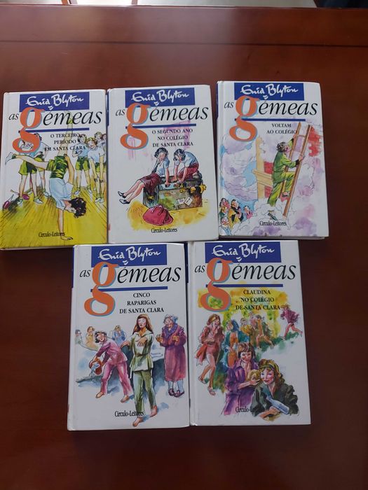 5 Books from the "The Twins" Series by Enid Blyton, Círculo de Leitores64552714751491122