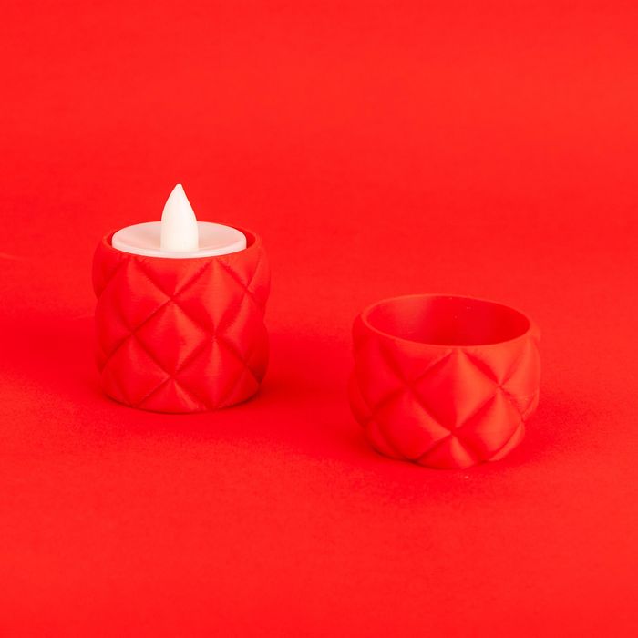 Castiçal Natal velas LED