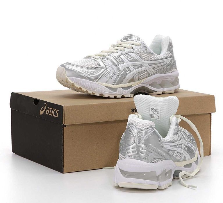 Кроссовки Asics Gel-Kayano 14 White Silver premium