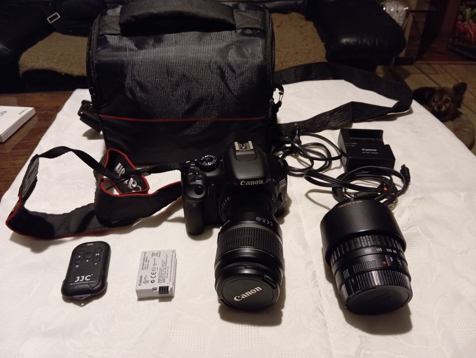 Canon eos 550 D + dwa obiektywy