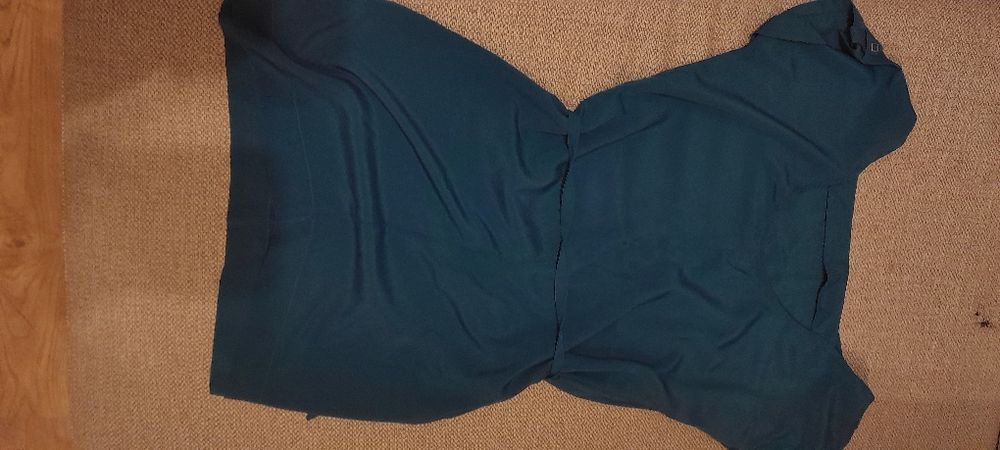 Vestido azul marinho