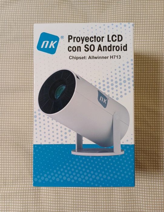 Mini Projetor Android com suporte 4k