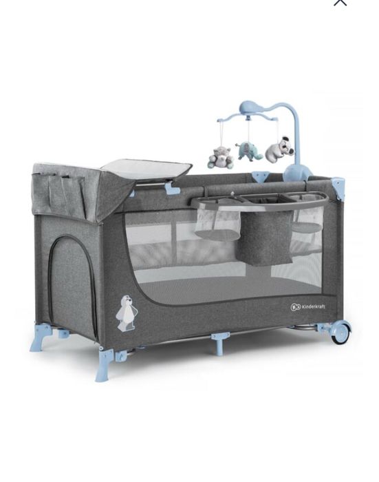 Berço dobrável JOY com acessórios