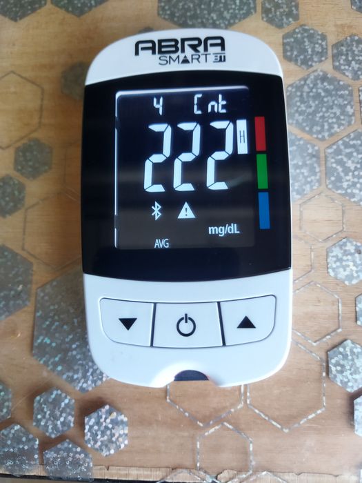 Глюкометр ABRA SMART. Bluetooth.