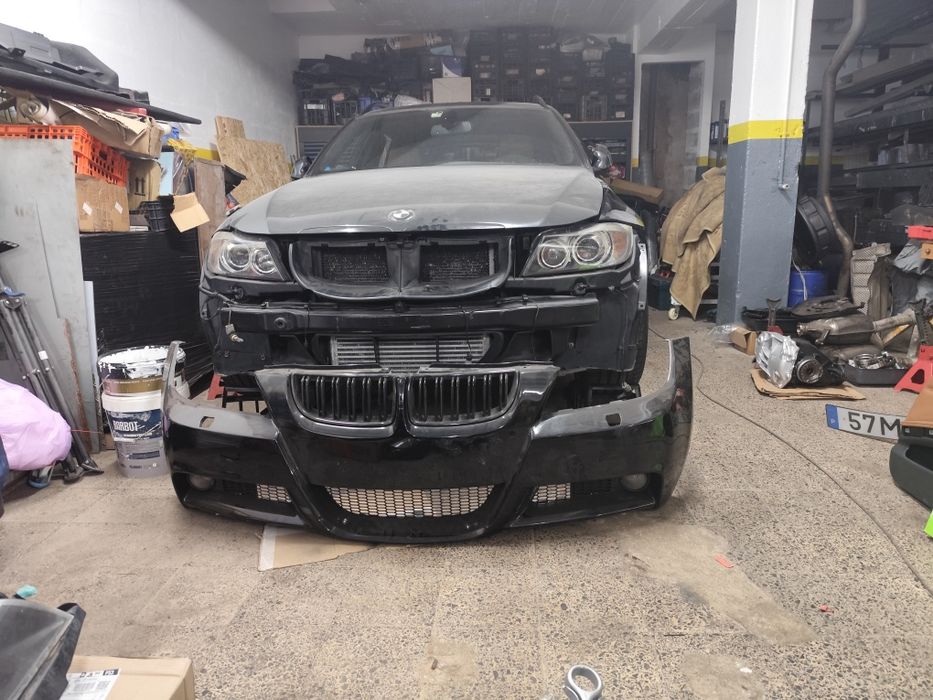 Frente BMW e91 pré lci