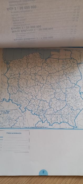 Geografia mapy konturowe