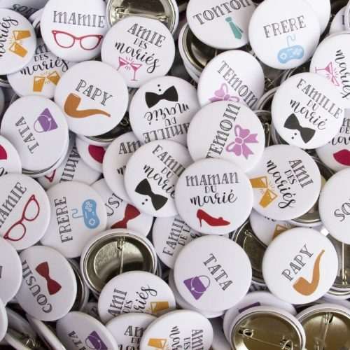 Crachás Personalizados 38mm e 58mm