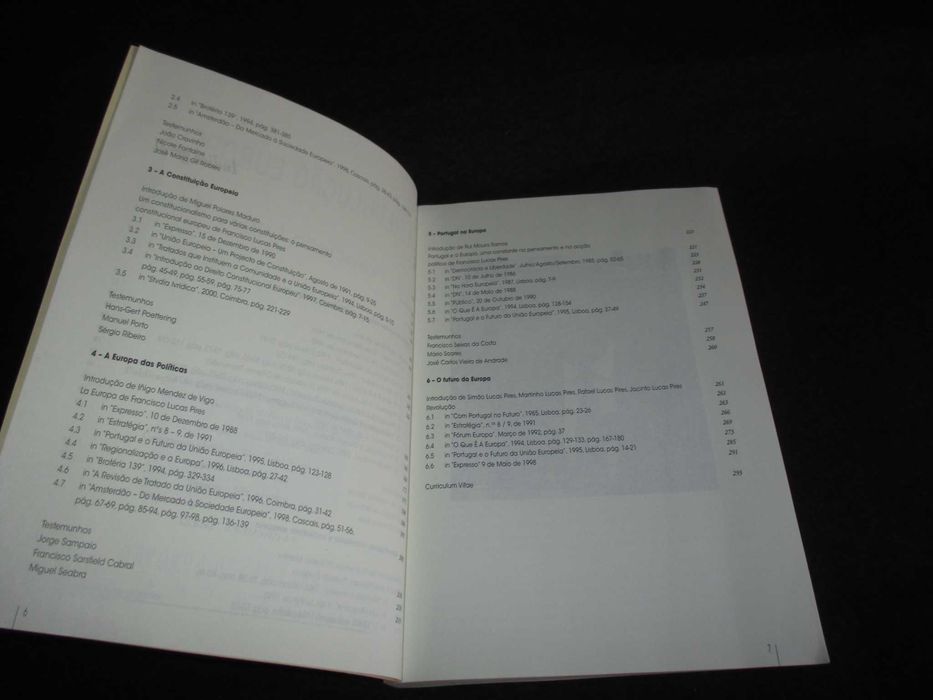 Livro A Revolução Europeia Francisco Lucas Pires