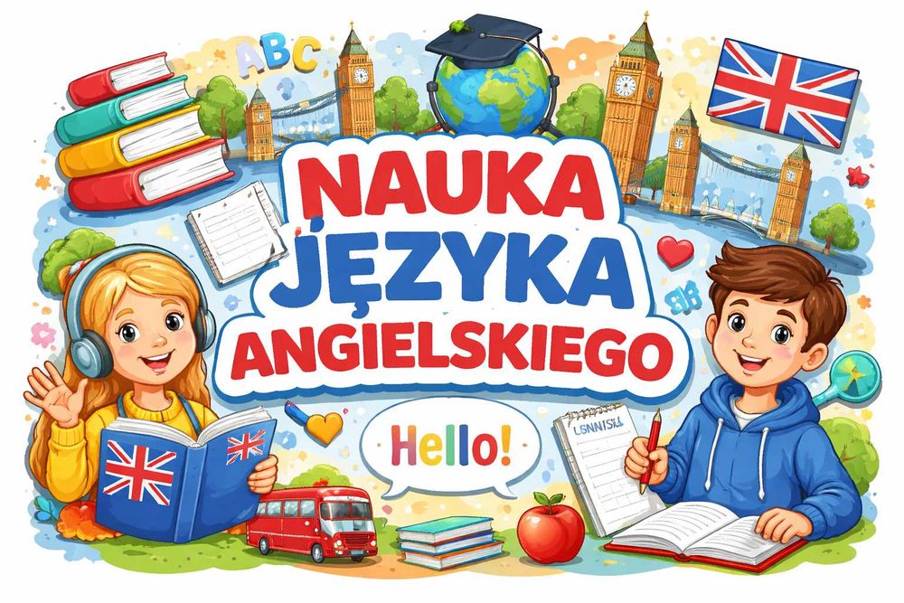 Nauka Języka Angielskiego dla dzieci i młodzieży