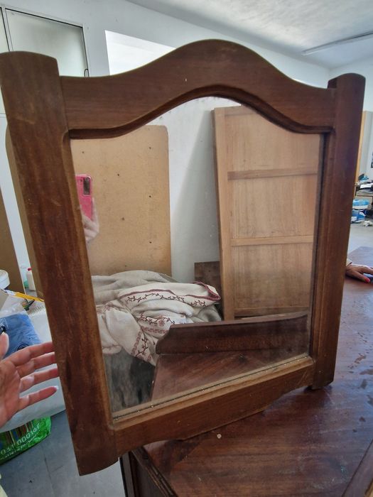Espelho antigo para restauro