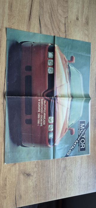Katalog motoryzacyjny PRL 1989 Alfa Romeo broszura Motor auta