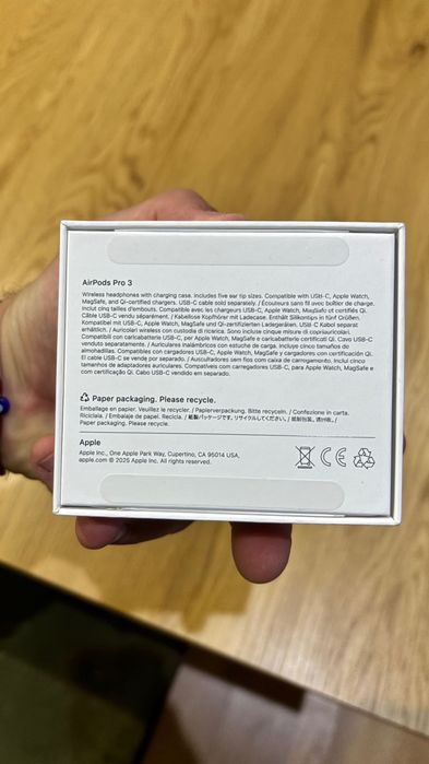 AirPods Pro 3 como novos