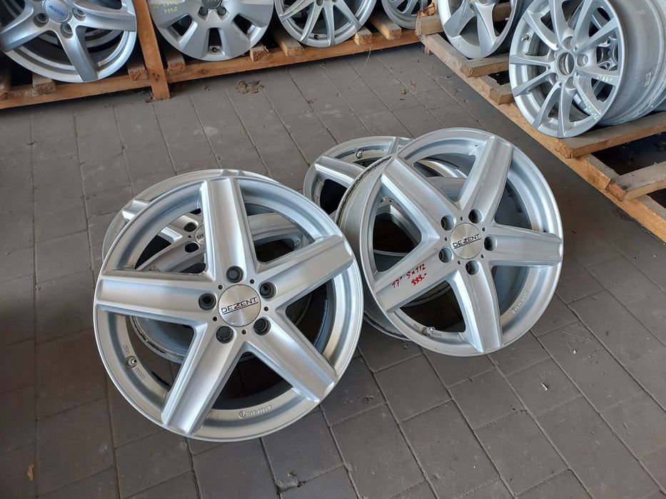 Jak nowe alufelgi Dezent 17" 5x112 VW, Audi, Skoda, Seat