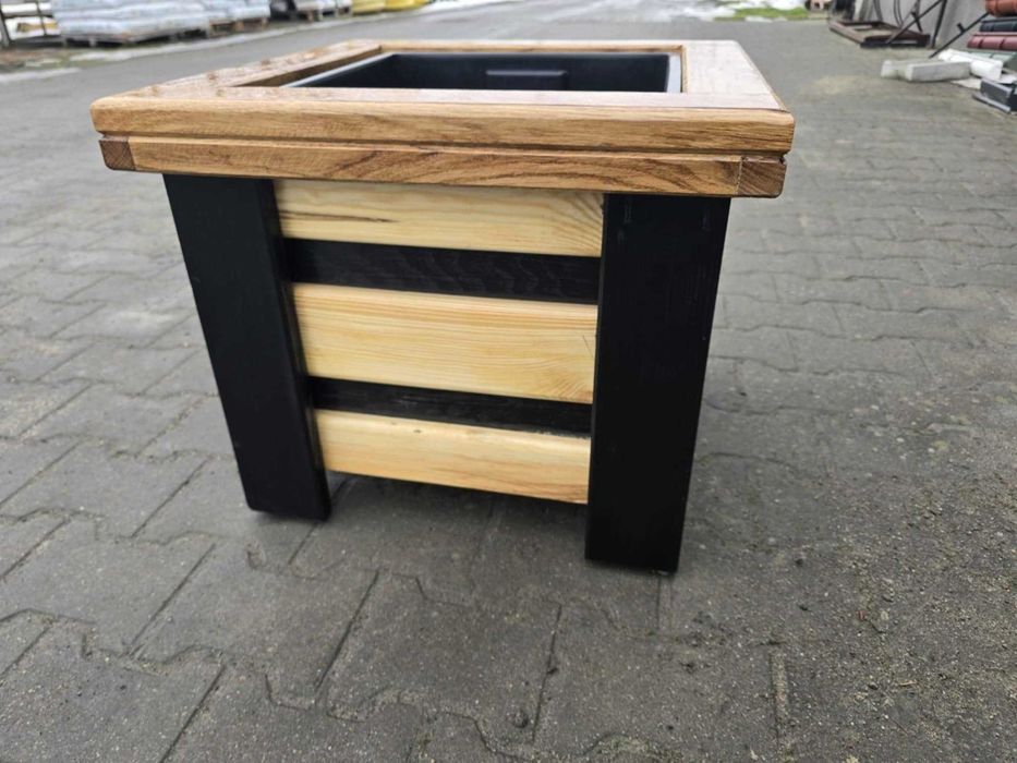 donica dębowo sosnowa ,wym 55x47