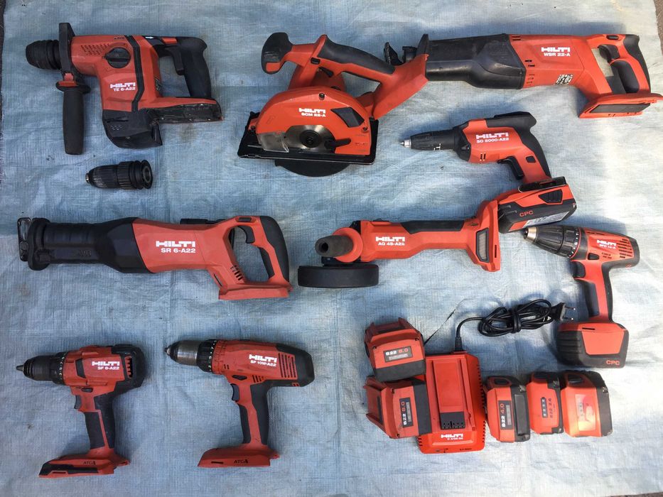 hilti a22  hilti nuron dewalt