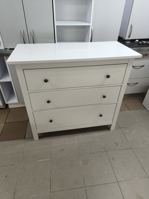 Komoda Hemnes DOWÓZ GRATIS transport IKEA biała 3 szuflady 108x96