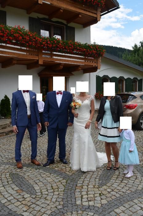 Suknia Ślubna 38 PROMOCJA TANIO Annais Bridal model Sandy