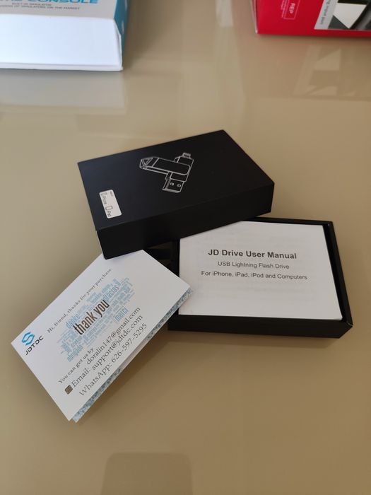 Швидкісна флешка jdtdc 512 gb для iphone, ipad, pc, lighting usb, нова