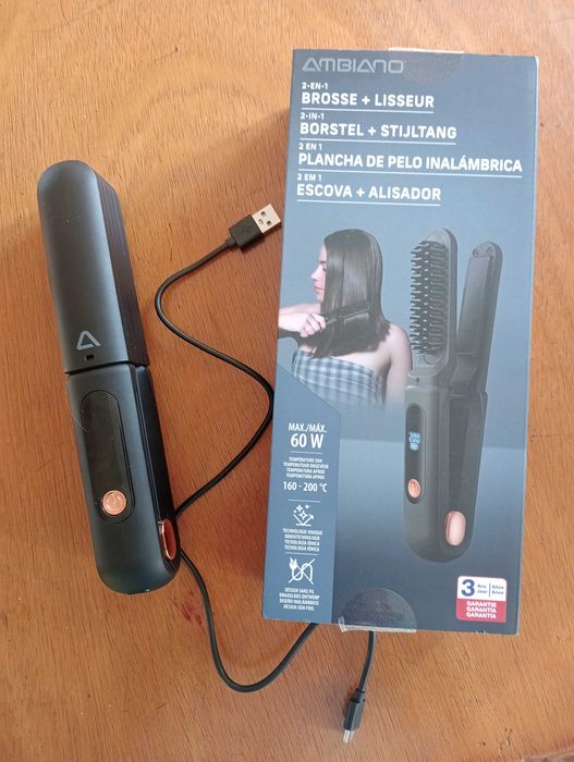 Escova Alisadora cabelo