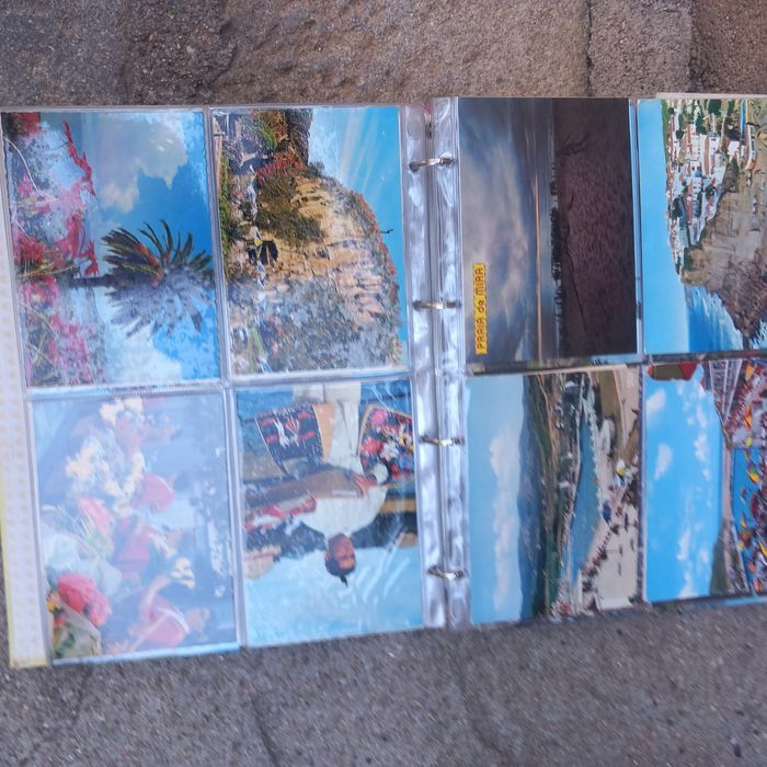Lote de postais ilustrados