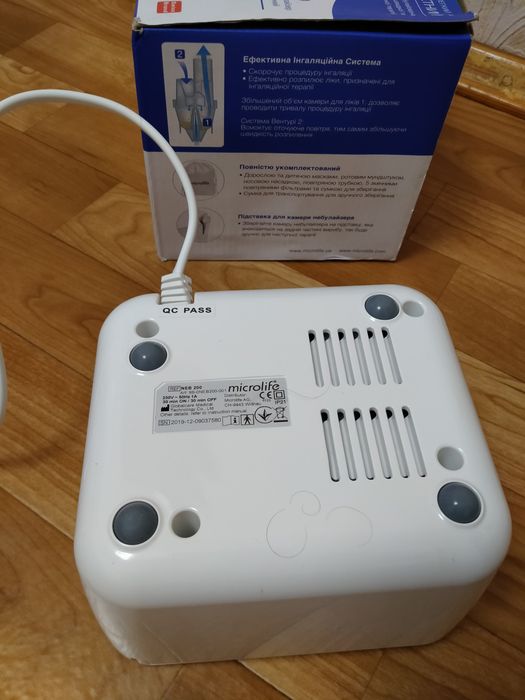 Ингалятор небулайзер Microlife NEB 200. Компрессор