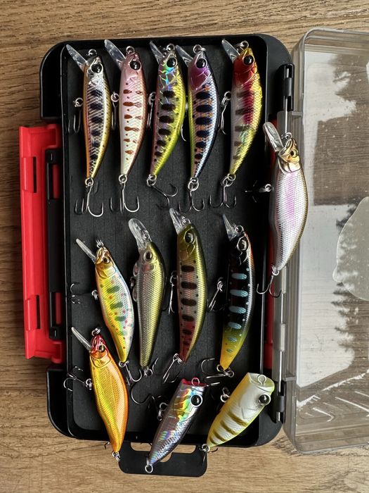 Woblery pstrągowe Tsurinoya – NOWE | kompletny zestaw + pudełko