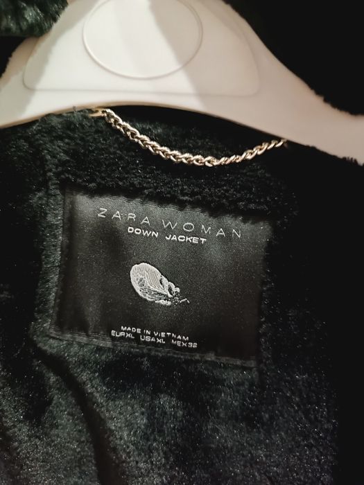 Пуховик Zara Woman (Натуральний пух). Стан нового. Розмір S-M