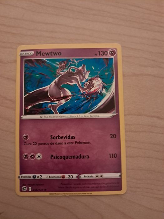 Pack de pokémom mewtwo 2022