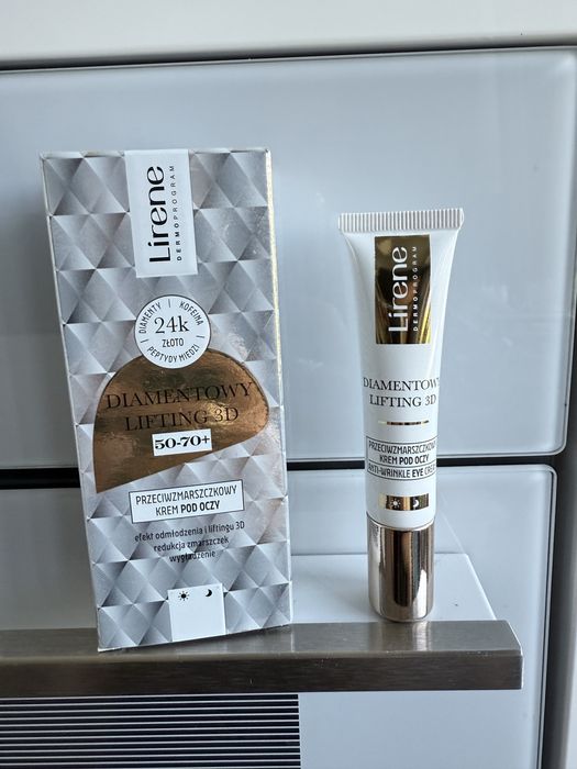 Lirene Diamentowy Lifting 3D 50–70+ – krem pod oczy 15 ml nowy