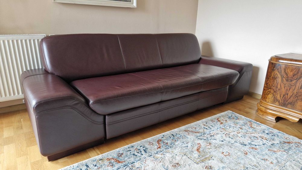 Sofa skórzana z funkcją spania | Etap Sofa