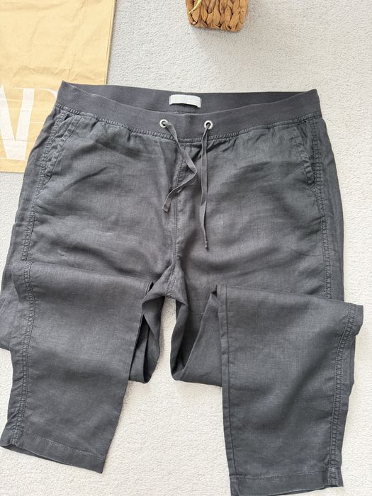 Жіночі лляні штани брюки M&S Dutti Cos л-хл