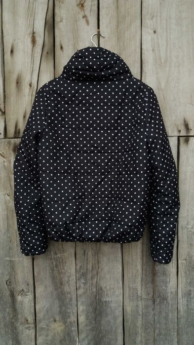 Bomberka kurtka czarna w kropki House M polka dot M 38