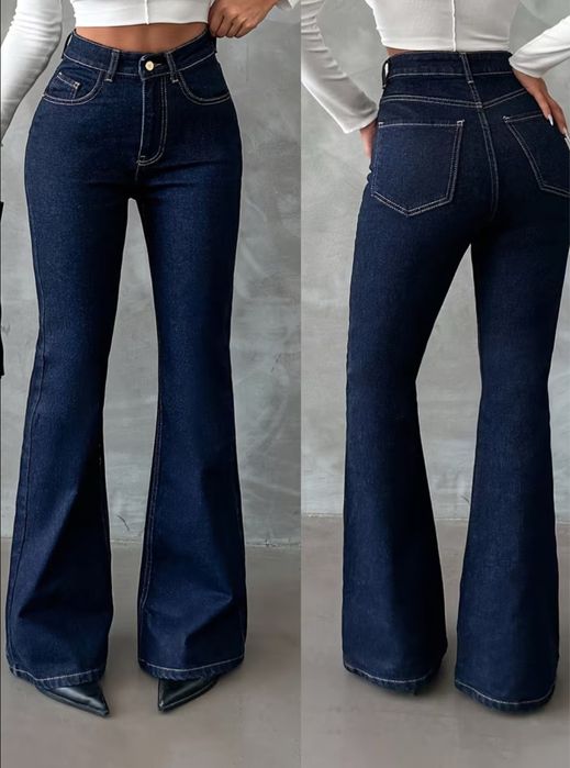 Модні джинси глубого синього кольору