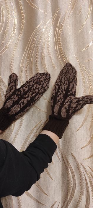 Рукавицы ручная работа