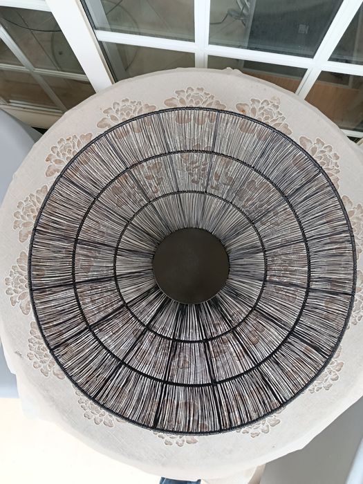 Centro de mesa jardim preto