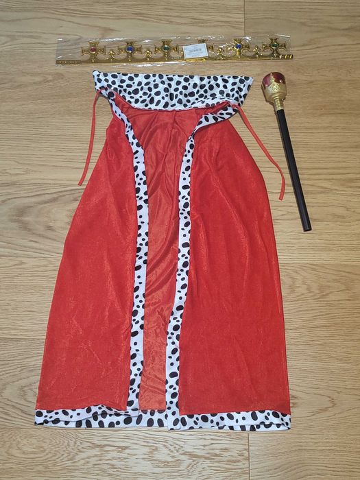 Strój Króla, rozm. 116-132 (6-9 lat), jasełka, karnawał, król