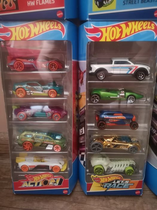 Hot wheels zestaw 5 aut