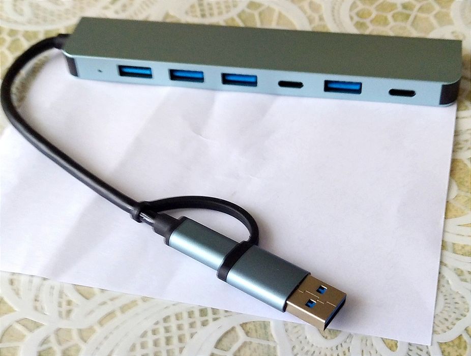 USB подовжувач 7 в 1