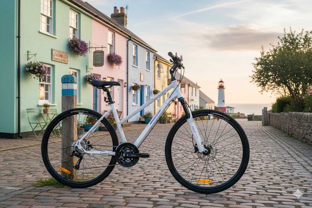 Rower crossowy Wheeler Cross 6.3 rama 44\48cm koło 28" biały lady