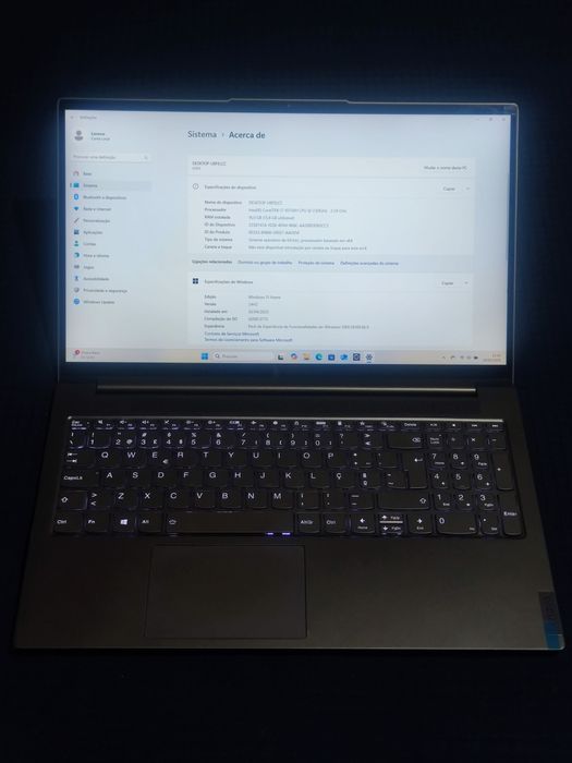 Portátil Lenovo Yoga Creator 7 15IMH05 – i7, 16GB, 512GB SSD, GTX 1650