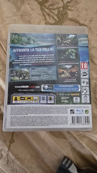 Диск для пс3 farcry3