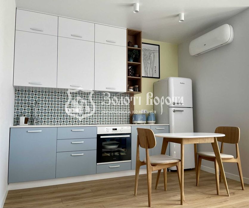Квартира, 1к. Дизайнерський ремонт. Квітки Цісик, 32, Пуща-Водиця