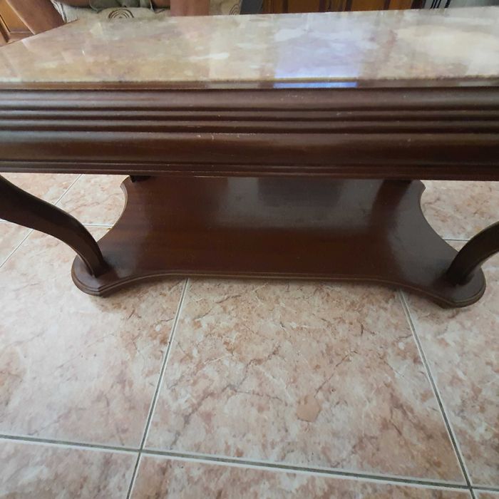 mesa de salon em marmore