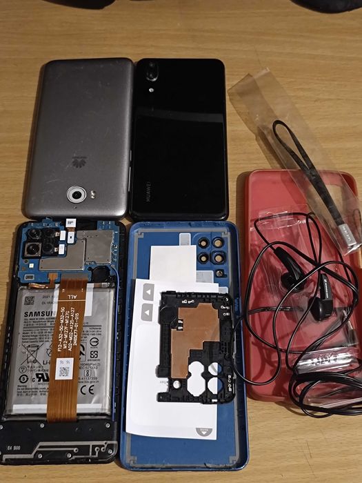 3 Smartphones: Samsung A12 e Huawei P10 e P20