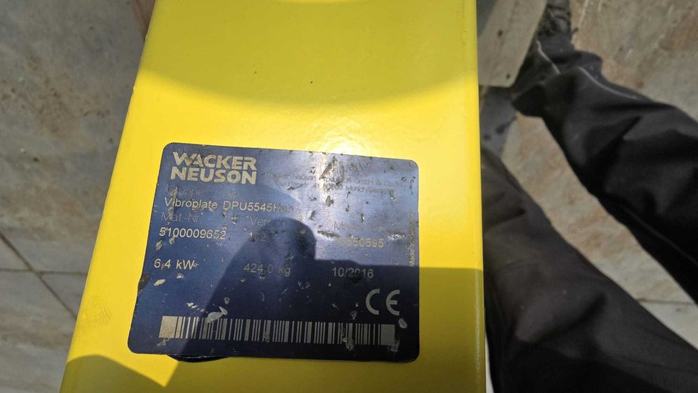 Zagęszczarka Wacker Neuson DPU 5545 Husqvarna Bomag Weber Ammann