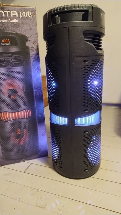 Głośnik Manta Partybox SPK 5029 LED Karaoke Bluetooth