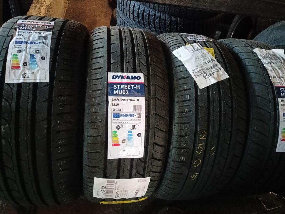 Opony 225/45 R 17 letnie