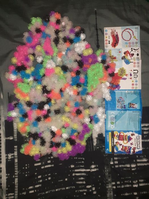 Конструктор-липучка Пухнаста Кулька Thorn balls Clusters