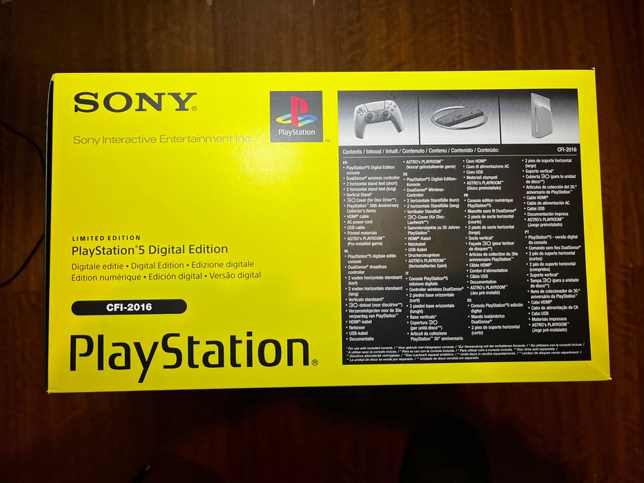 Playstation 5 Slim - Edição 30 aniversário [SELADA] [DESBLOQUEAVEL]